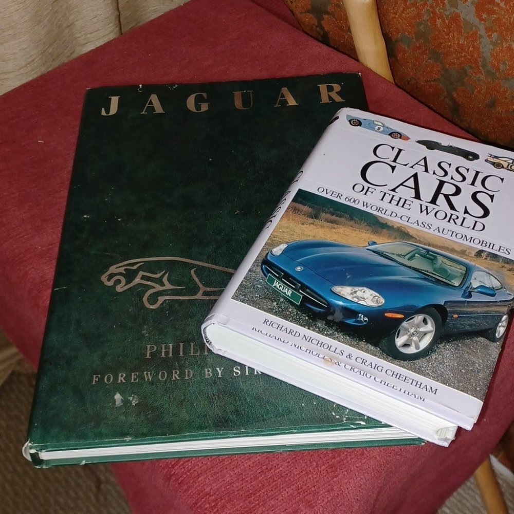 Classic car lovers books x 2